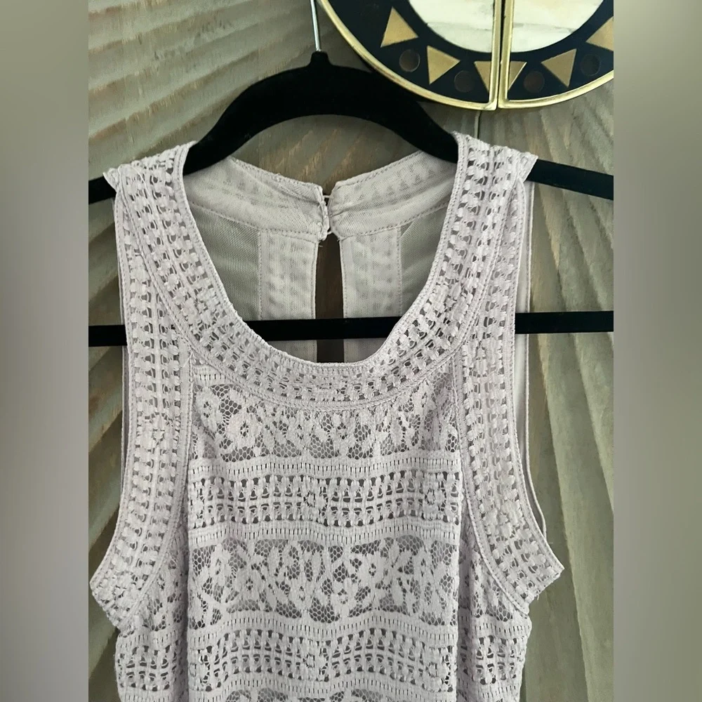 Free People Lace Mini Dress